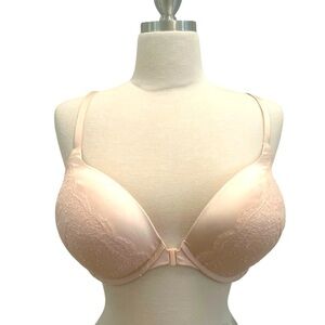 VICTORIA’S SECRET’S - Cream Full-Coverage Lace Bra with Underwire